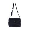 1BC421 Shoulder Bag Black Nylon Mens