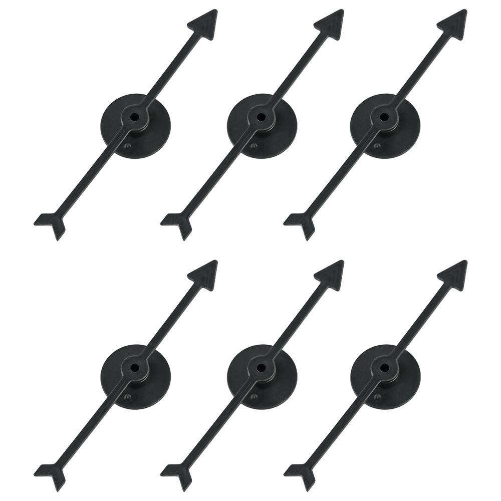 6 шт. Пластиковый указатель-стрелка для вечеринки, DIY, настольной игры, школьного класса, дома, вращающийся диск для игры