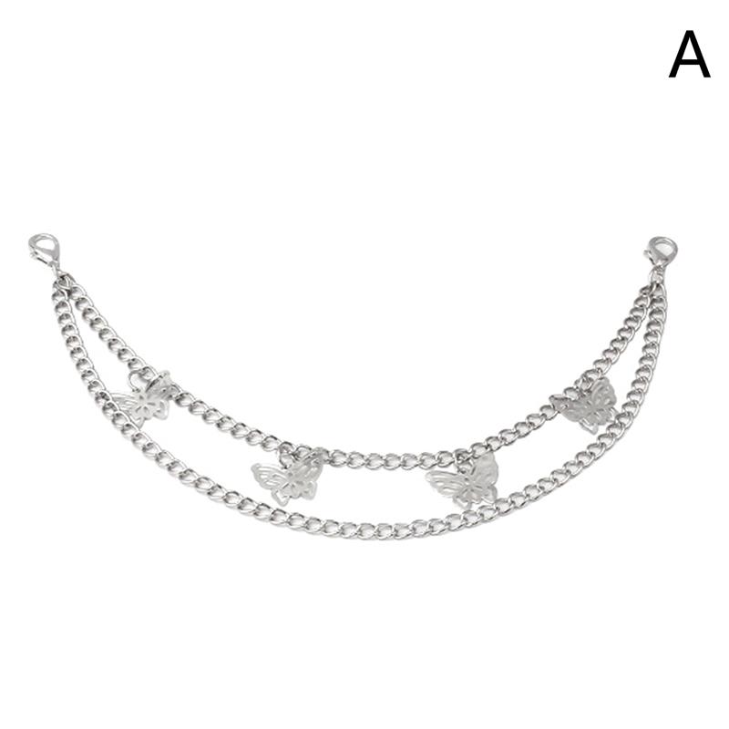 Diy Личность Бабочка Сердце Звезда Подвеска Сумка На Ремне Металлической Цепи