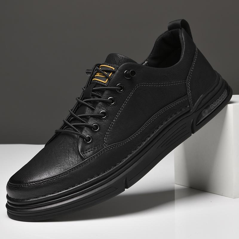 Genuine Leather Casual Men Shoes Fashion Design Sneakers Male Comfortable Oxford Shoes Hot Sale Driving Board Footwear Trainers