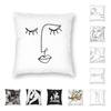 Pablo Picasso Luxury Cushion Cover Car Polyester Pillowcase Single Row Face Art Pillowcase Sofa
