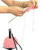 String Dispenser Holder Acrylic Detachable Leather Wrist Yarn Holder Reusable Yarn Minder for Home Lightweight Yarn Ball