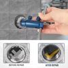 Экстрактор сломанной резьбы для труб 1/2-3/4-1 дюйм DN15/20/25 Инструмент для удаления резьбы для сломанной резьбы в смесителях, угловых вентилях
