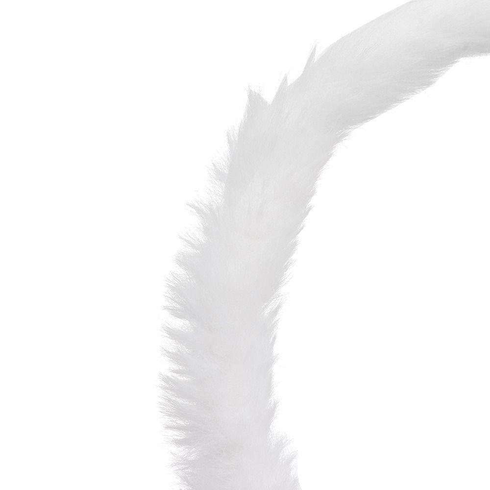 Плюшевая кроличья шерсть, скручивающаяся палочка, полоска, пушистая отделка, скручивающаяся палочка, искусственный мех, лента, сценический костюм, сделай сам, скручивающаяся палочка