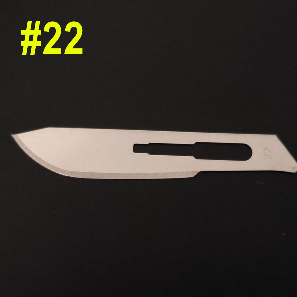 100 шт., лезвия для стоматологического скальпеля, углеродистая сталь, стоматологическое хирургическое лезвие, инструмент, стоматологическое лезвие, ручка, автоклавируемые инструменты для стоматолога