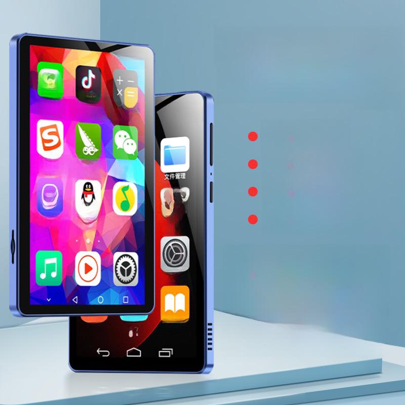 4.0" WiFi Bluetooth MP4 Player - Full Touch Android, Lossless MP3 Portable Music Player