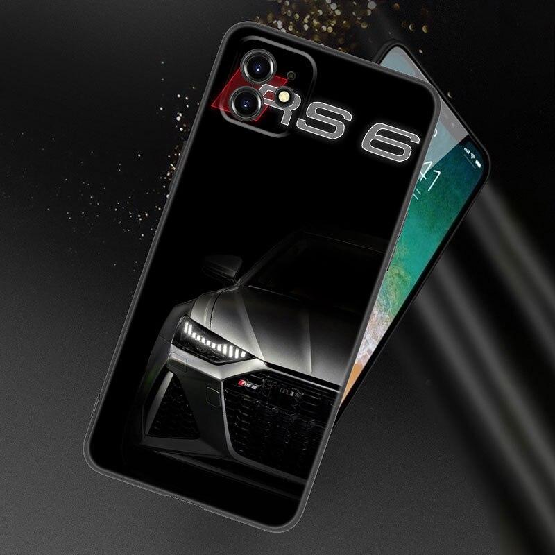 Cool Sports Car Man Phone Case For Apple iPhone 13 12 Mini 11 Pro XS Max XR X 8 7 6S 6 Plus SE 2022 2020 5S 5 Soft Black Cover