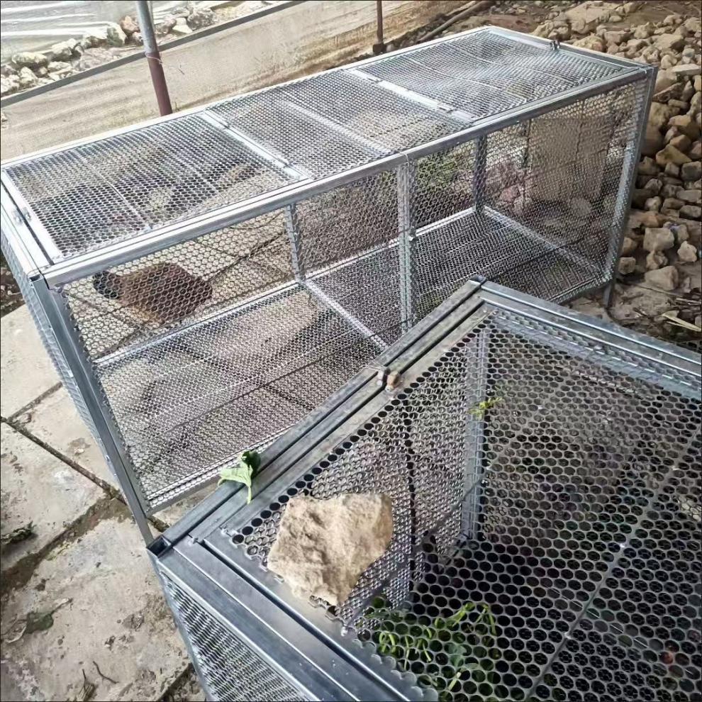 Водонепроницаемый уличный курятник, утиный сарай, крольчатник и голубятня с защитой от крыс