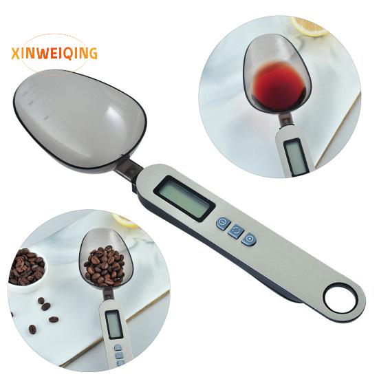 Электронная мерная ложка, ЖК-дисплей, переключение единиц измерения, точная шкала, пищевая, портативная ложка