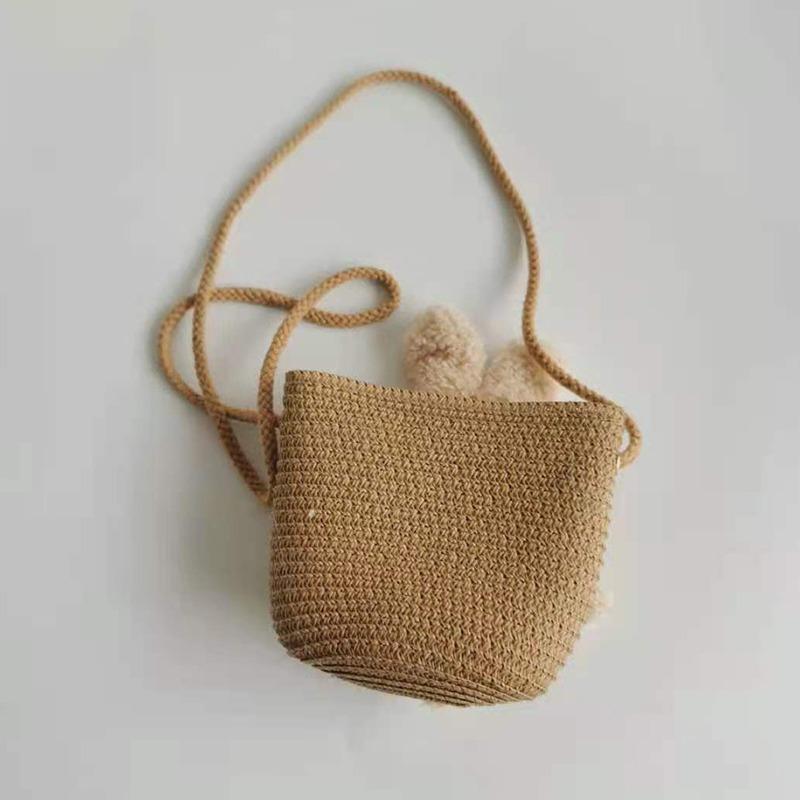 Рюкзаки Милая сумка с украшением в виде медведя Диагональная сумка Детский рюкзак