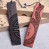 Sandalwood Wooden Book Mark Carving Pagination Mark High Quality Reading Tools  Gift