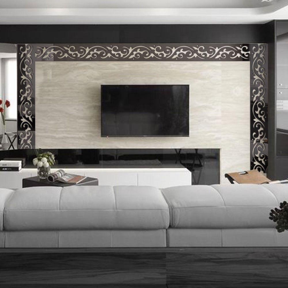 Acrylic Material Acrylic Wall Stickers 3D Design Self Adhesive Wall Paster  Home Decor