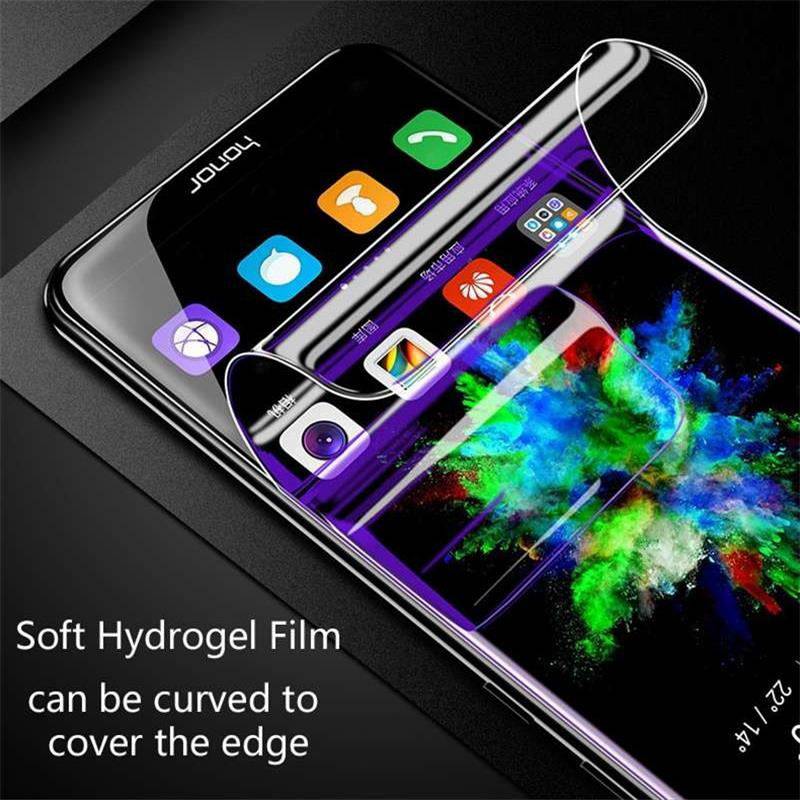 For iPhone 11 12 13 Mini 14 15 16 Pro Max X XR XS Max SE 2020 6 6s 7 8 Plus Anti Blue Ray Hydrogel Film Screen Protector