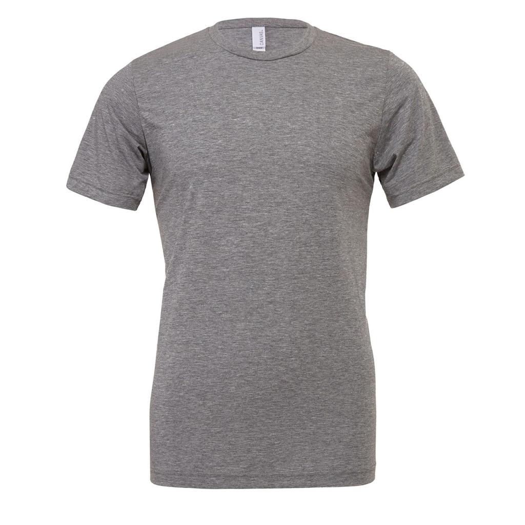 Canvas Triblend Crew Neck T-Shirt / Mens Short Sleeve T-Shirt