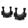 2x Motorcycle Handle Heighten Bar Riser Clamp Adapter For YAMAHA TENERE700 19-23