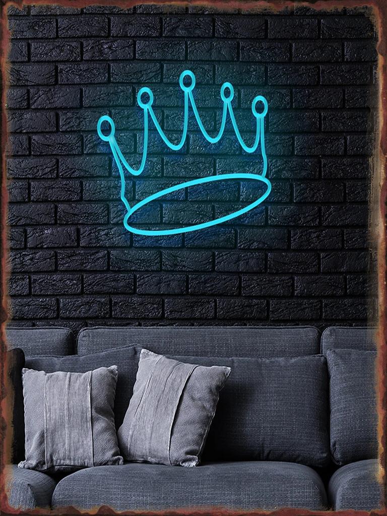 Неоновый буквенный бар, металлические жестяные вывески, подвесные картины, эстетика, железные тарелки, клубный паб-бар, домашний декор стен, таблички, художественное украшение комнаты