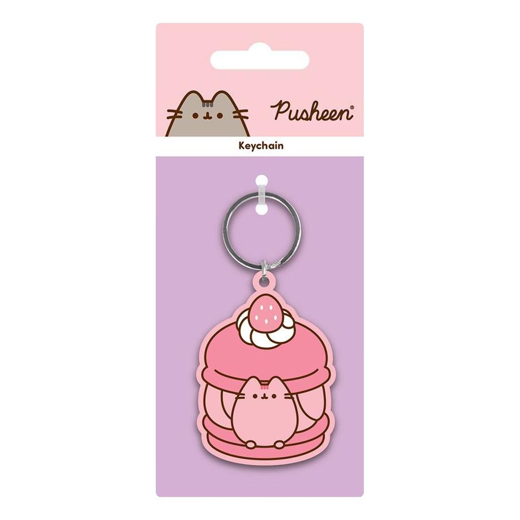 Pusheen ПВХ Брелок Клубника