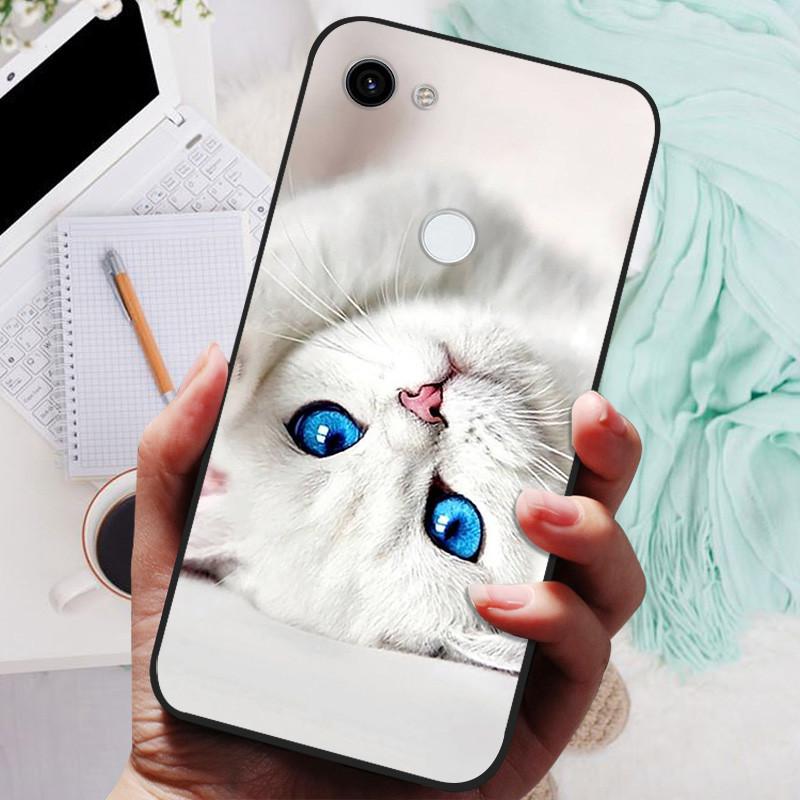 Чехол для Google Pixel 3a XL Черная крышка Лев Волк Силиконовый Мягкий Задний Чехол Для Google Pixel 3 XL Чехол Для Телефона Pixel 3A 3AXL Корпус