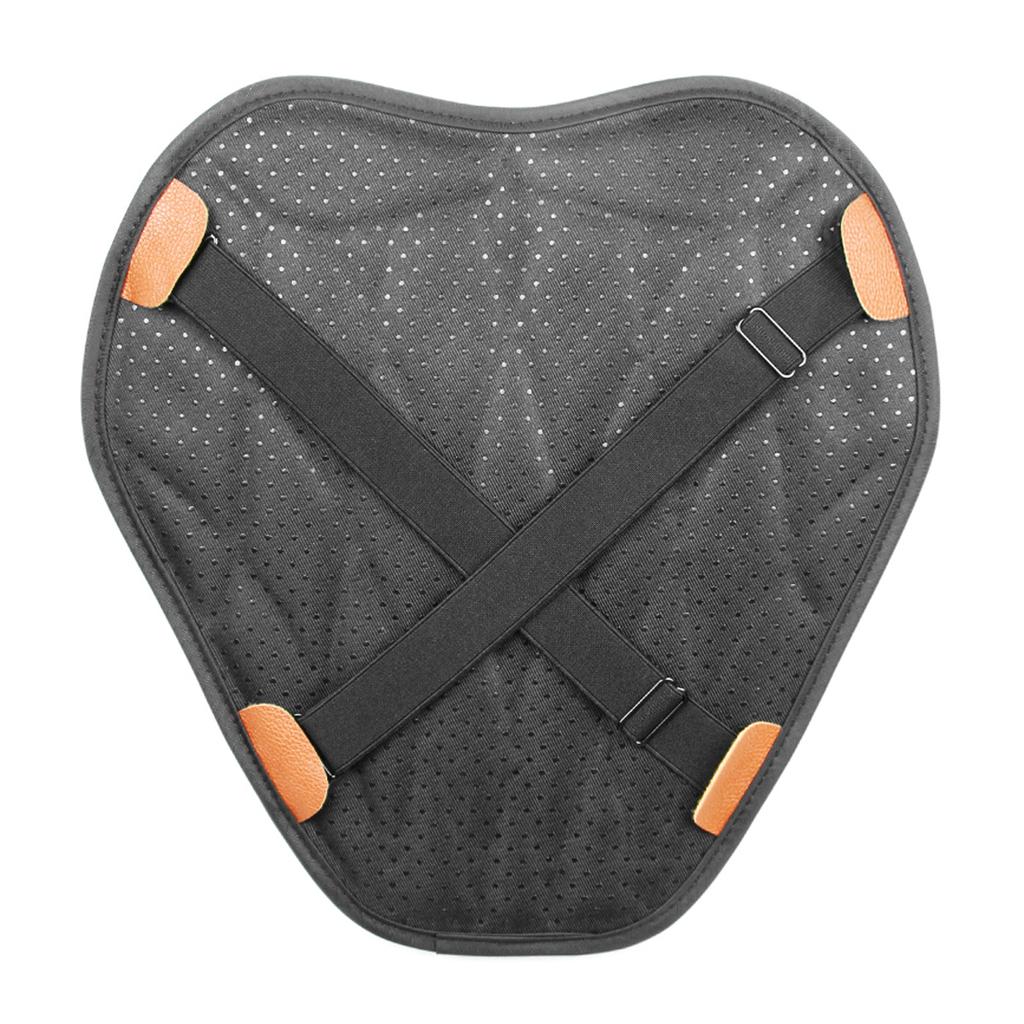 Подушка сиденья мотоцикла, Дышащий чехол на сиденье для снятия давления, Амортизирующая накладка для длительных поездок L