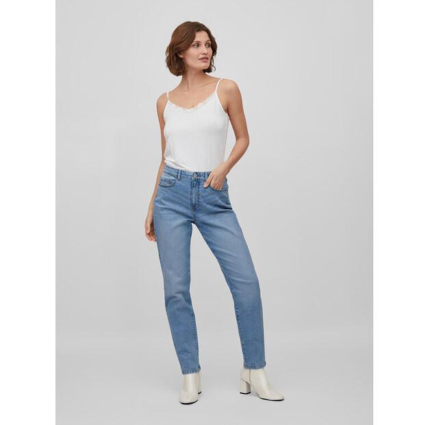 Jeans Vila Naomi 14080230 Blue Mom Fit