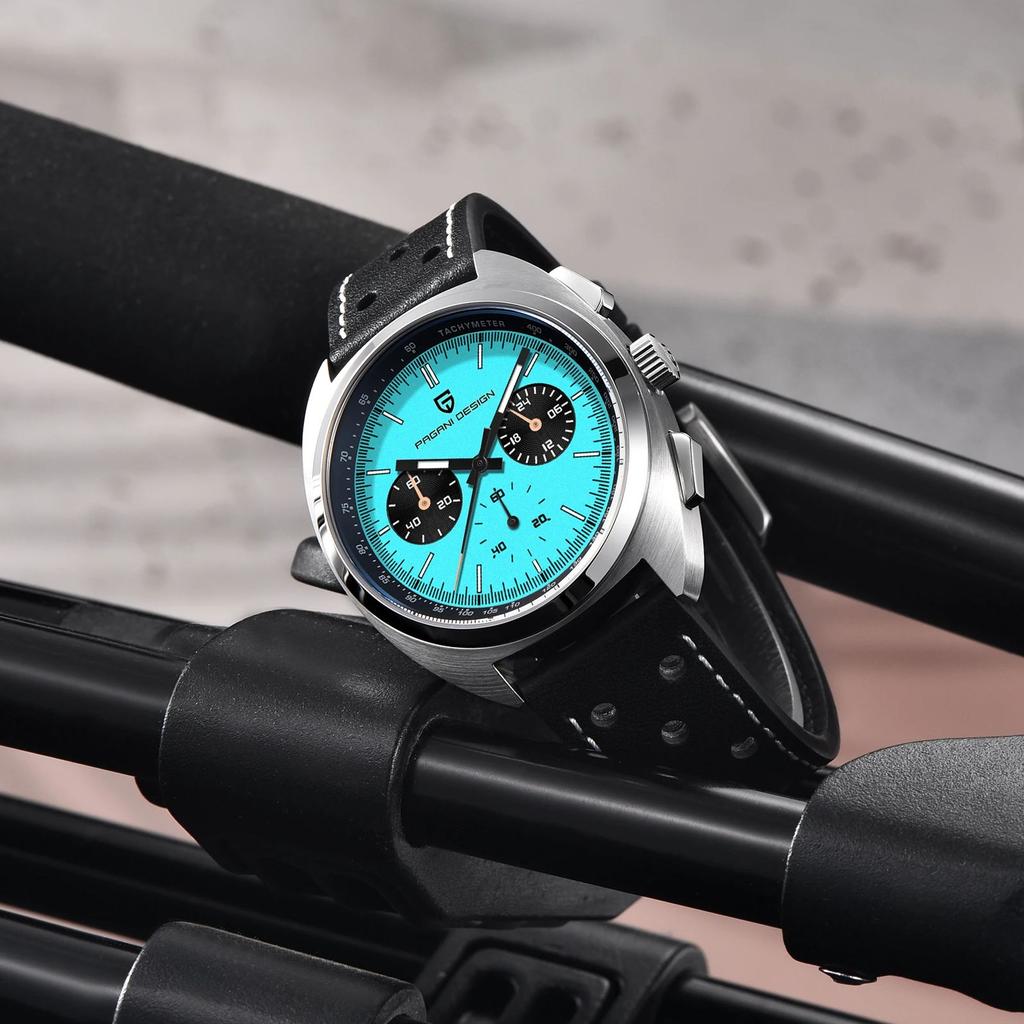 New PAGANI DESIGN Mens Watches Top Luxury Quartz Wristwatches Multi-function Chronograph Watch For Men AR Sapphire Luminous