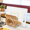 Astro Cutting Board x x Pot Lid Cutting Board Pot Lid Stand, White, Approx. W12.5 D14.5 H21.5cm, Stand, Rack, Holder, 711-45