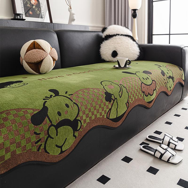Non-Slip Thickened L Shape Sofa Cover Dirt-Resistant Standard Size Stay In Place Sofa Slipcovers Couch Cap Furniture Case