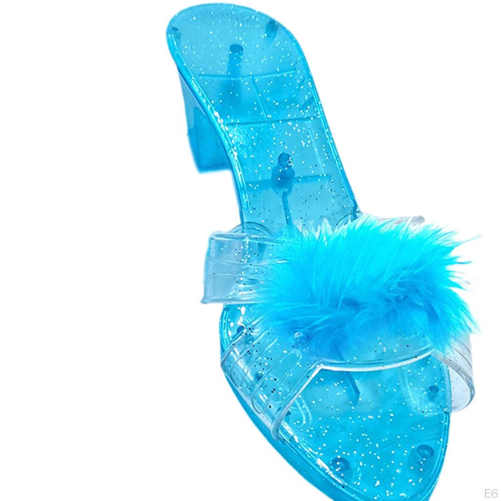 Девочки Портативные и Многофункциональные Туфли Принцессы Слипоны Нарядные для Косплей Вечеринки Дня Рождения