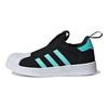 adidas Кроссовки Superstar 360 C Core Black Flash Aqua Kids, обувь белого цвета IF5920