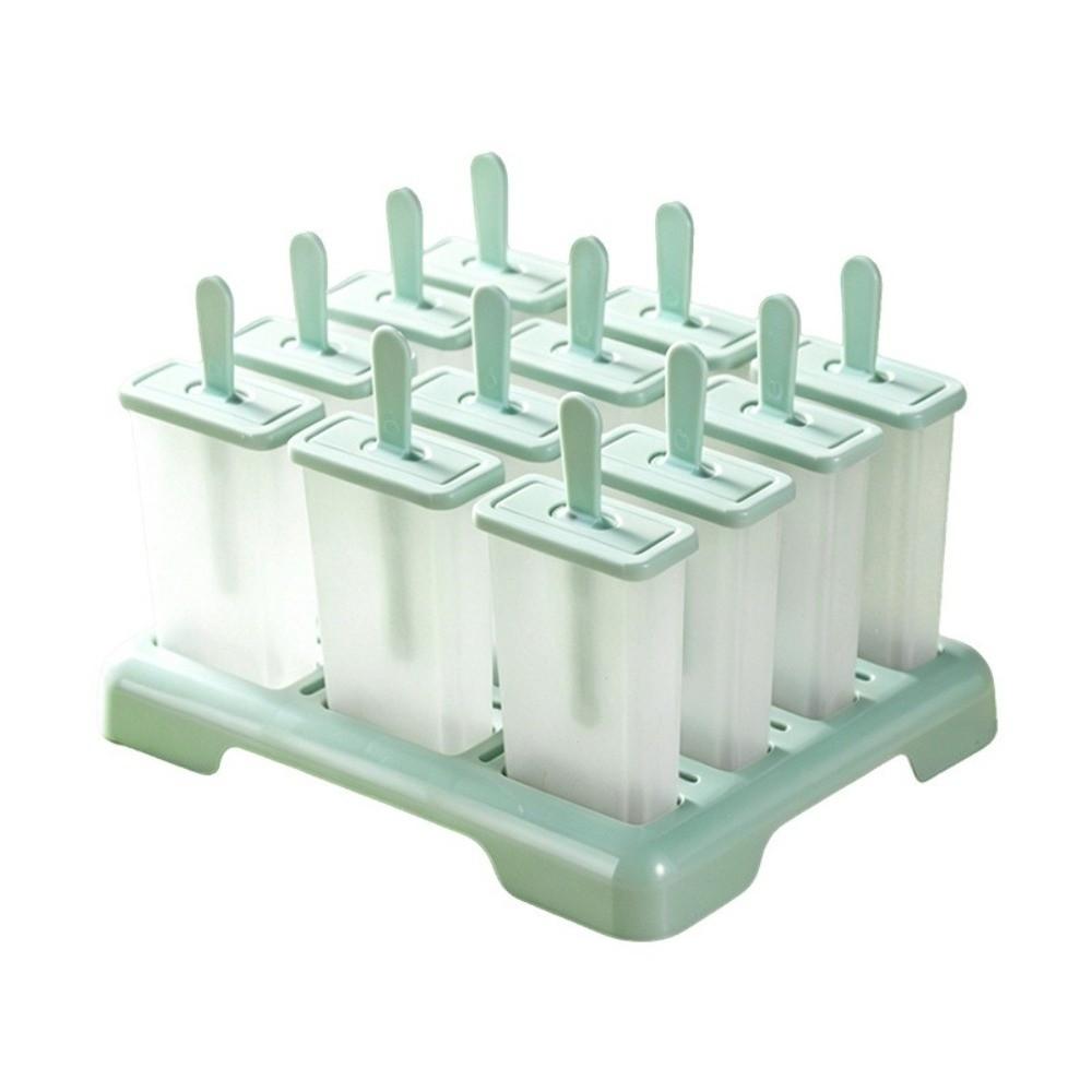 DIY Homemade Ice Box Creative Design Popsicle Mold Cube Tray Ice Cream Popsicle Mold Kitchen Use