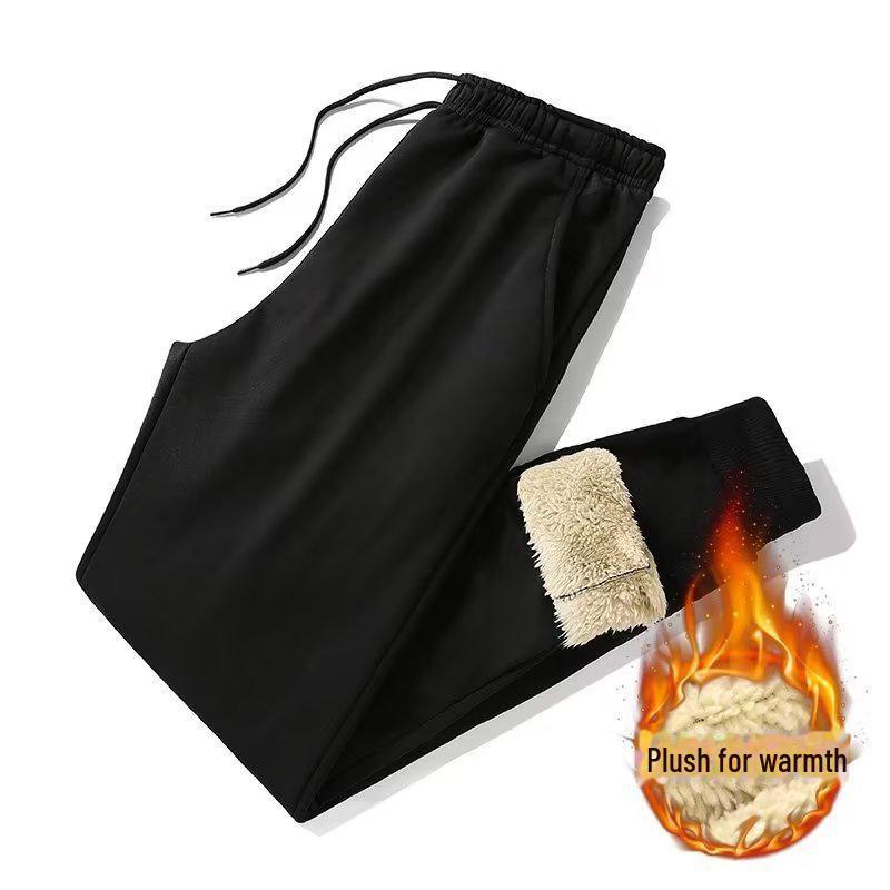 Мужской костюм из толстой овечьей шерсти с капюшоном - повседневный кардиган на молнии для осени и зимы