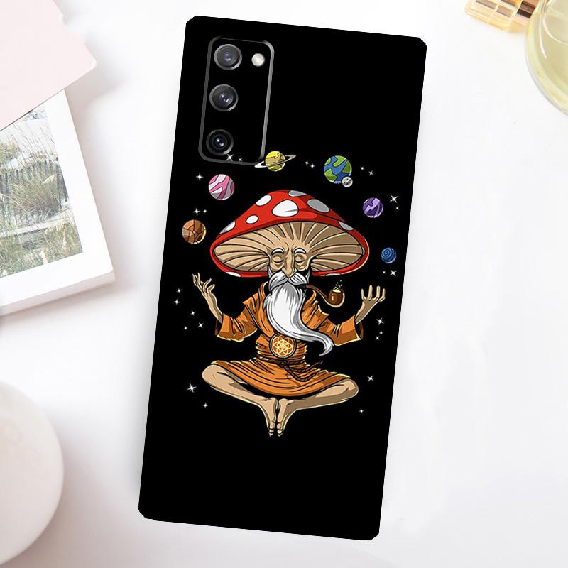 Чехол-гриб-пришелец Trippy Shrooms для Samsung Galaxy S22 S23 S24 Ultra Plus Note 10 20 S8 S9 S10 S20 FE S21 FE