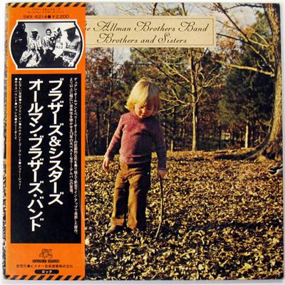 LP Пластинка ALLMAN BROTHERS BAND - Brothers & Sisters SWX6214 CAPRICORN 1975 Япония Рок Б/У