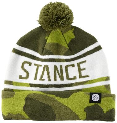 Stance OG POM Шапка-бини Камуфляж Бесплатно (01032)