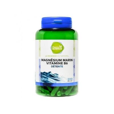 Pharmascience морской магний витамин b6 расслабление 200 капсул