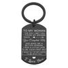 Engraved Stainless Custom Steel Keychain Thoughtful Reminder For Loved Ones On Special Occasions