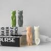 Adorable Standing Cat - Shaped Candles In Various Colors: A Charming Decor for Your Bookshelf and Home