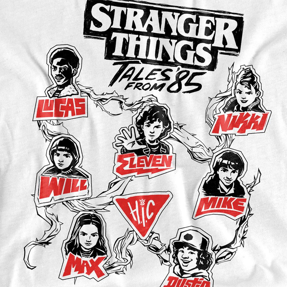 Stranger Things: Tales from ´85 Childrens/Kids Character Vines T-Shirt