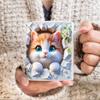 3D Effect CAT Beer Dog Coffee Mug Wrap, 11oz Sublimation Ceramic Tea Cup,Beer Mugs,Milk Cups Surprised Gift For KIDS