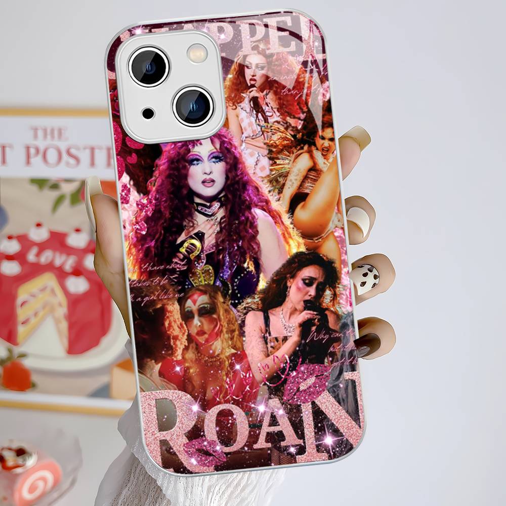 Популярный певец C-Chappell R-Roan Закаленное стекло Для iPhone 14 13 12 11 Pro Mini XS MAX 14Plus X XS XR Чехол