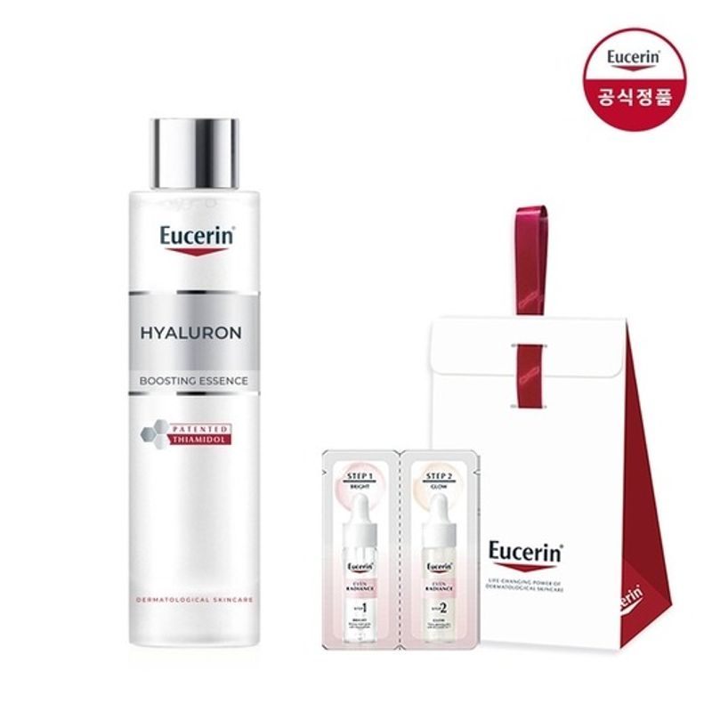 Eucerin Эссенция с гиалуроновой кислотой для усиления 100 мл Дуэт ампул в саше 1 шт. + Ленточная подарочная коробка