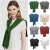 Solid Color Knitted Small Small Shawl Outer Wear Shawl Women's Fake Collar