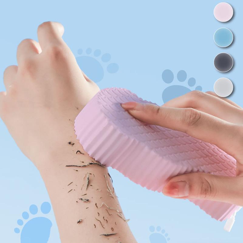 Esponja Exfoliante Мягкая губка скребок для тела Отшелушивающий скраб для ванны Губка Щетка для душа Очиститель кожи тела Средство для удаления омертвевшей кожи