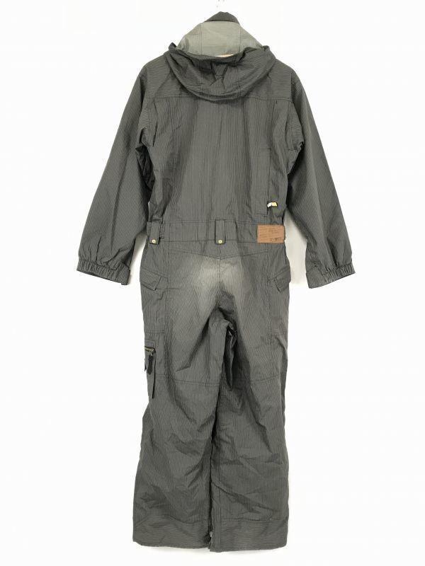 Phoenix/X-NIX/Съемный капюшон/Сноуборд/Лыжный костюм/Цельный/Женский S/Серый/Полоска/(ИСПОЛЬЗОВАЛ)