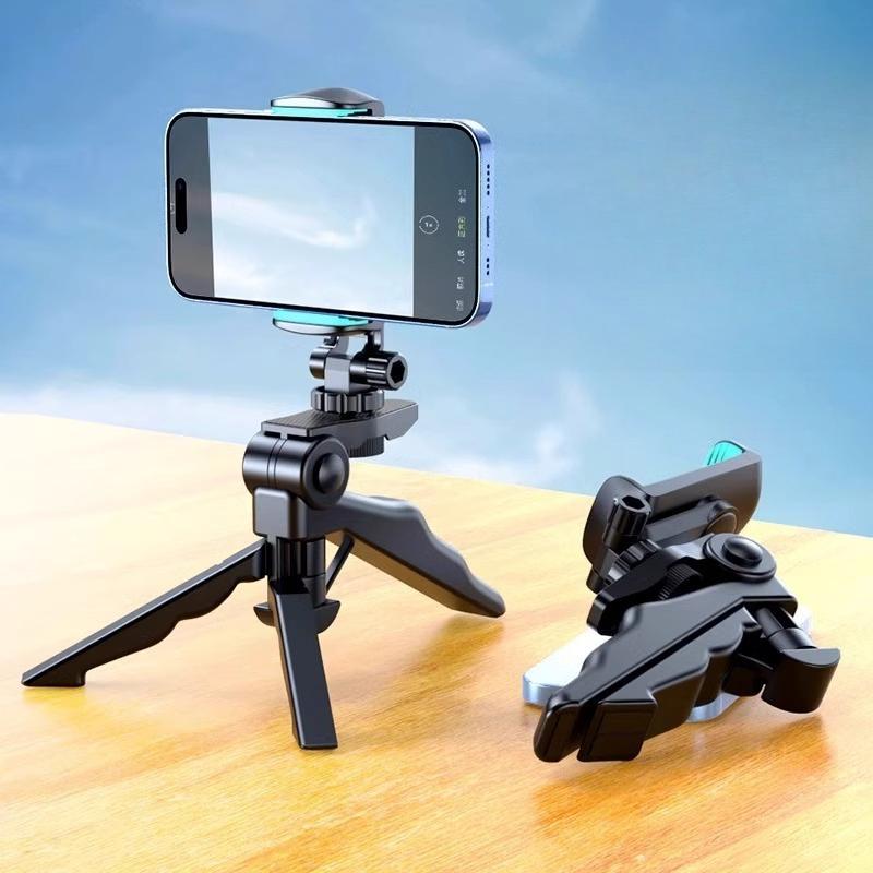 360° Swivelling Extendable Tripod Selfie Stick Portable Handheld Phone Stand For iPhone Xiaomi Samsung Versatile Desktop Holder 7