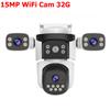 Wireless CCTV WiFi Smart Camera PTZ 15MP 5MP Home Security IP Camera Outdoor 360° Video Surveillance Security Protection O-KAM