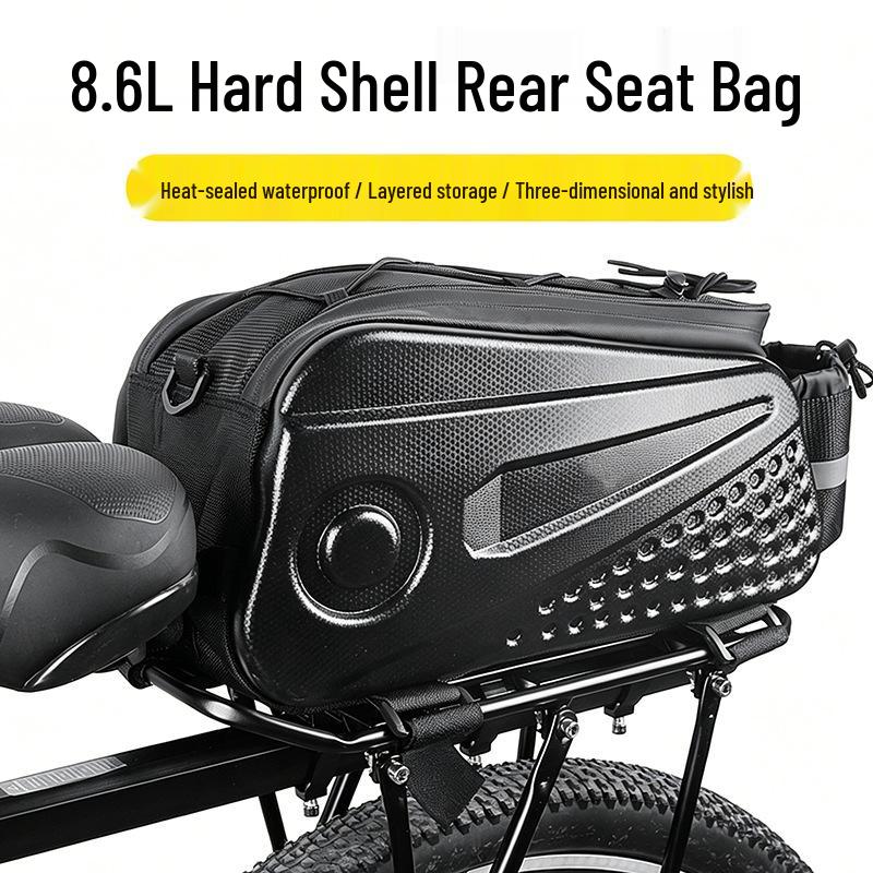 Universal Waterproof Bike & Scooter Storage Tail Bag with Phone Pocket