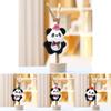 Plush Panda Toy Keychain With Soft Short Plush For Girls Gift Collection
