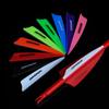 50 шт. 3 дюйма Перья для стрел для стрельбы из лука, резиновые лопасти для оперения для алюминиевых, стекловолоконных, карбоновых древков стрел, аксессуары