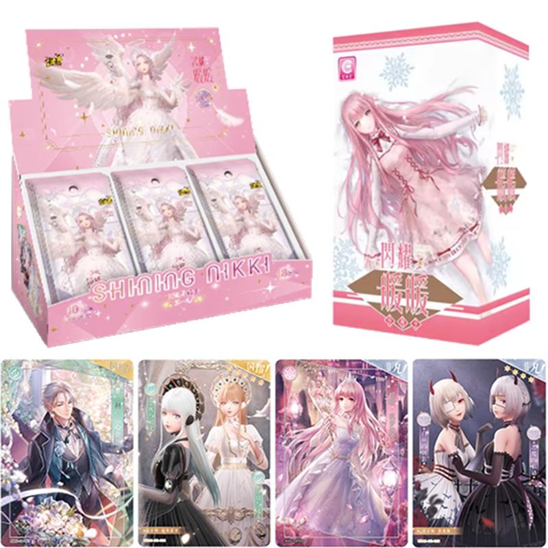 Shining Nikki Card Fun Nuan Nuan Big Meow Package Anime Adventure Dress Game Collection Cards Kids Toys Christmas Gifts